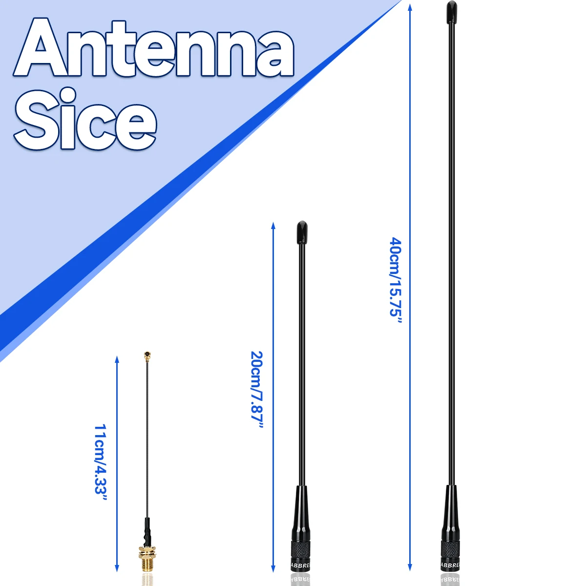 ABBREE AR-915 V1 V2 915MHz 고이득 무지향성 안테나 SMA Male UHF 장거리 LoRa IoT 모듈 실내외 통신용