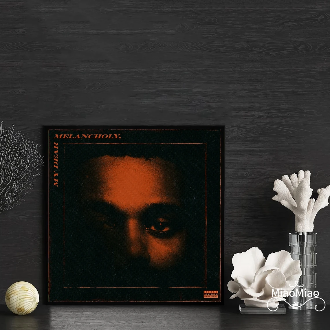 

The Weeknd My Dear Melancholy Обложка альбома постер холст Художественная печать домашний декор настенная живопись (без рамки)