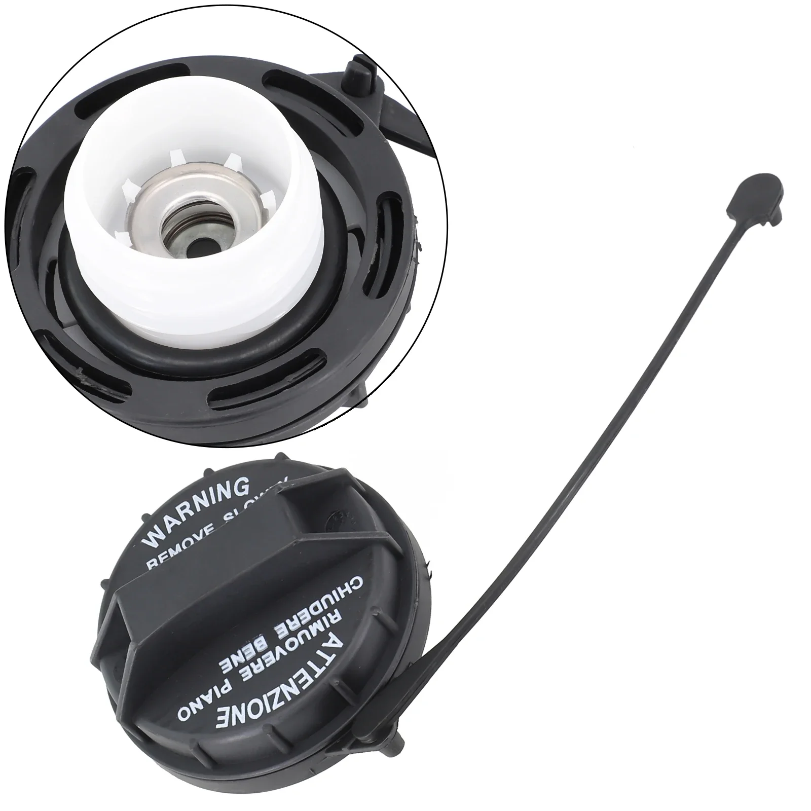 

31010-38600 Fuel Tank Cap Cover 31010-25300 Black For Hyundai Accent Mk2 Mk3 For Hyundai Amica 2001-2007 Durable