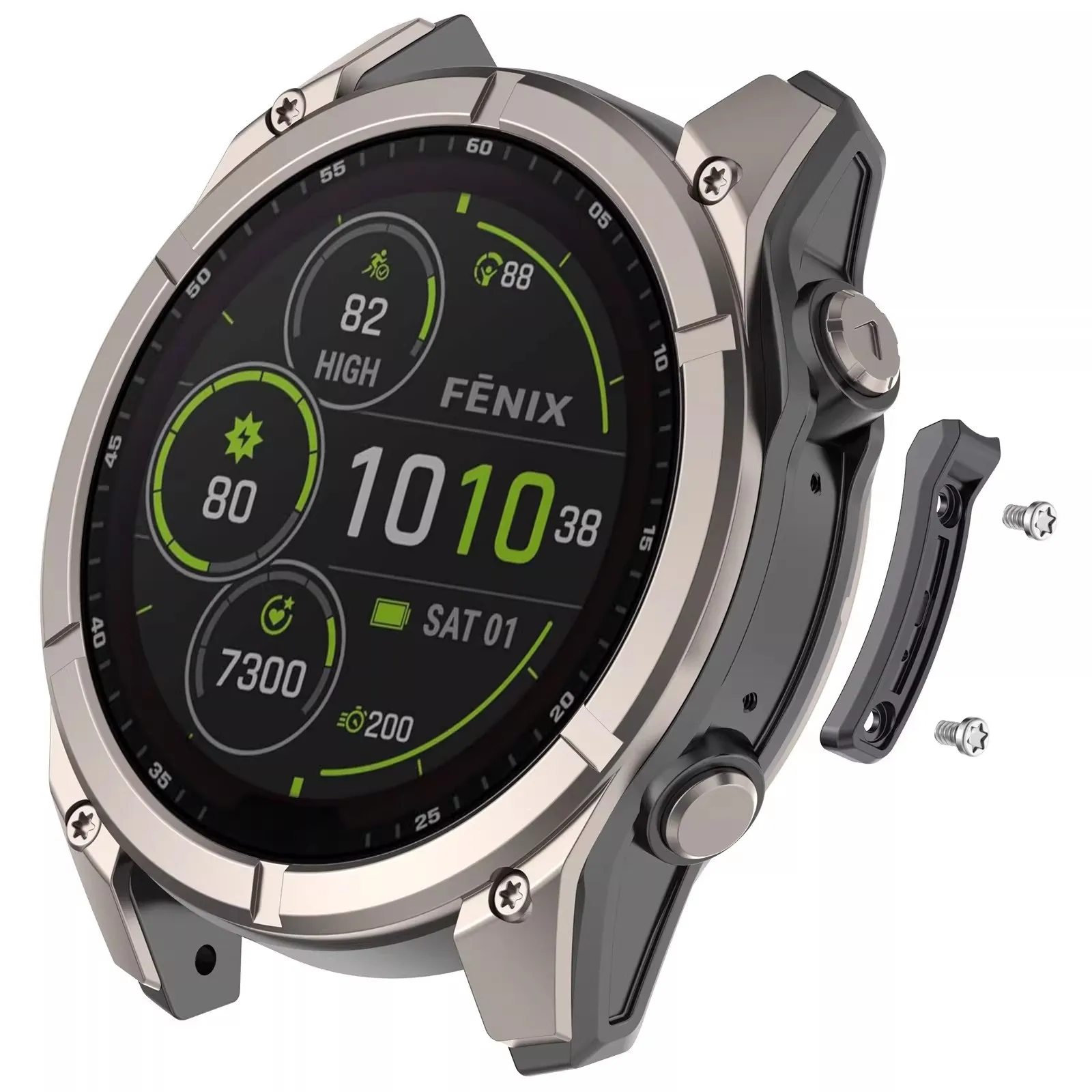 Enhanced Smartwatch Protective Metal Anti-Collision Strip