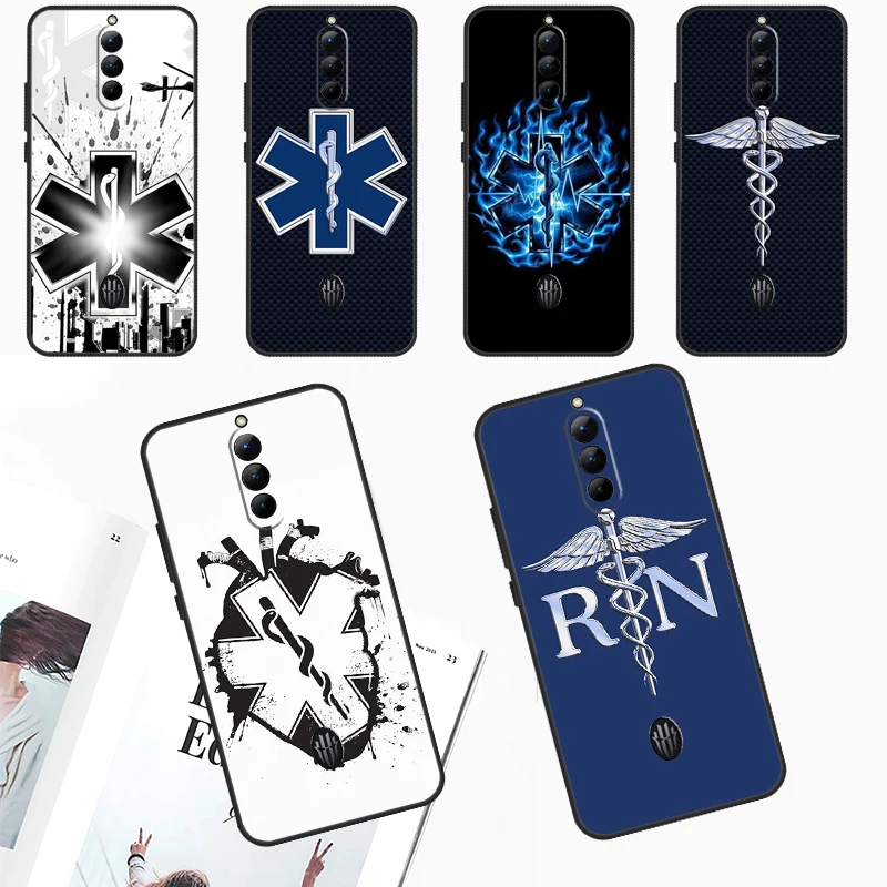 Star Of Life Case Per Zte Nubia Red Magic 9 Pro 8 8S Pro Plus Red Magic 6 7 6S 7S Pro 5G 5S 6R Cover