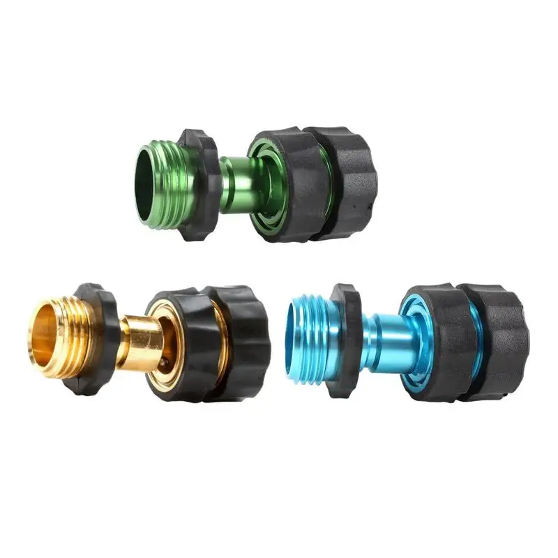 

Garden Water Hose Adapter Quick Connector Pipe Coupler Stop Water Connection Repair Joint Water Irrigation System Adapter