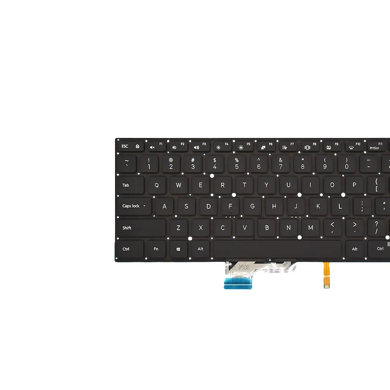 Teclado Retroiluminado dos Eua para Xiaomi mi Notebook Pro Novo Eua Tm1701 171502 171501 Tm1707 171501 181501-ad al af - Imagem 3