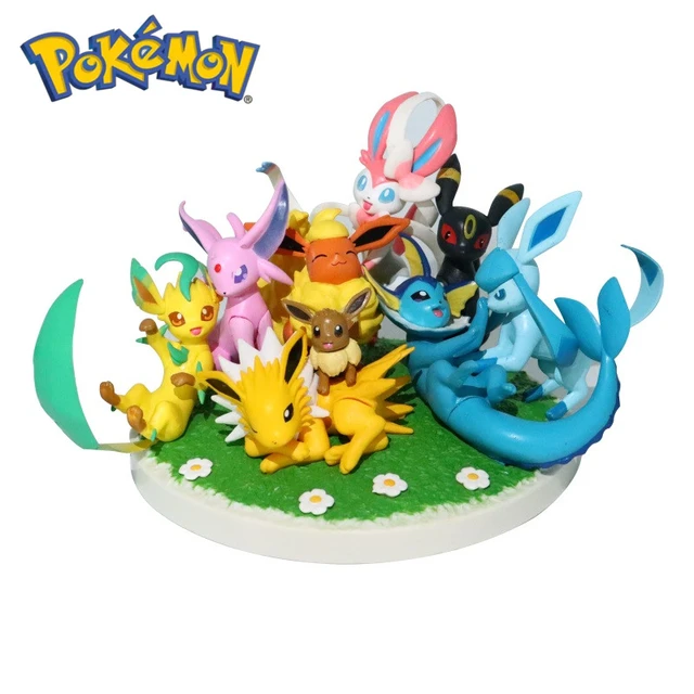 Figurine Pokemon Gk 7 Pouces, Jouet Famille Evee, Collection De Modèles En  Pvc, Décoration De Voiture De Bureau, Cadeau D'anniversaire Pour Enfants -  Action & Figurines - AliExpress