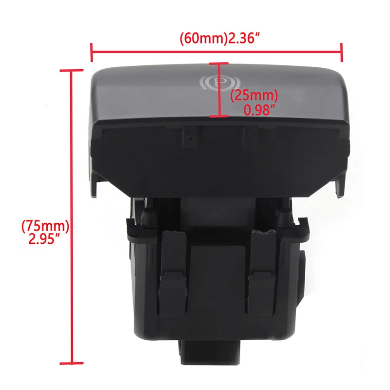 470706 Electronic Parking Brake Switch Car Dashboard Button Matte for Citroen C4 2015 &ndash; 18 Picasso Peugeot 3008 5008 2009 &ndash; 13 car window switch