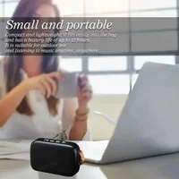 Mini Fabric Speaker Portable Wireless Soundbar Bluetooth 5.0 Outdoor Indoor Sport HIFI Loudspeaker J Support TF Card FM L Radio 5