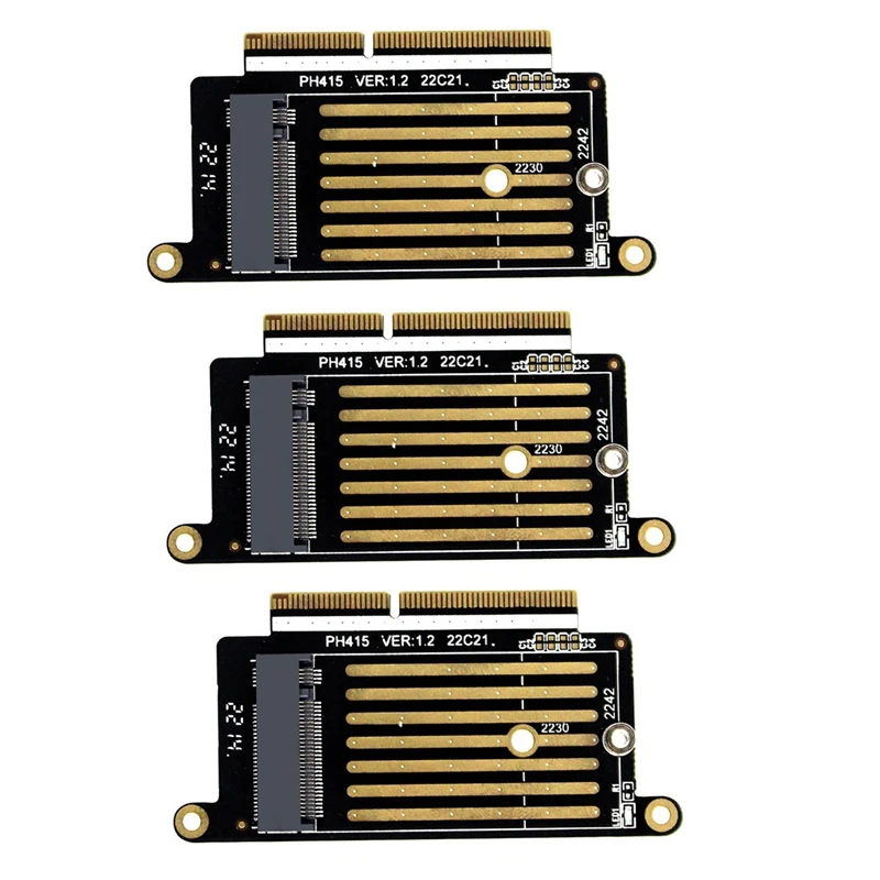 

Адаптер SSD 3X A1708, Nvme PCI Express PCIE к NGFF M2, адаптер SSD, карта M.2 SSD для Pro Retina 13 дюймов A1708 2016
