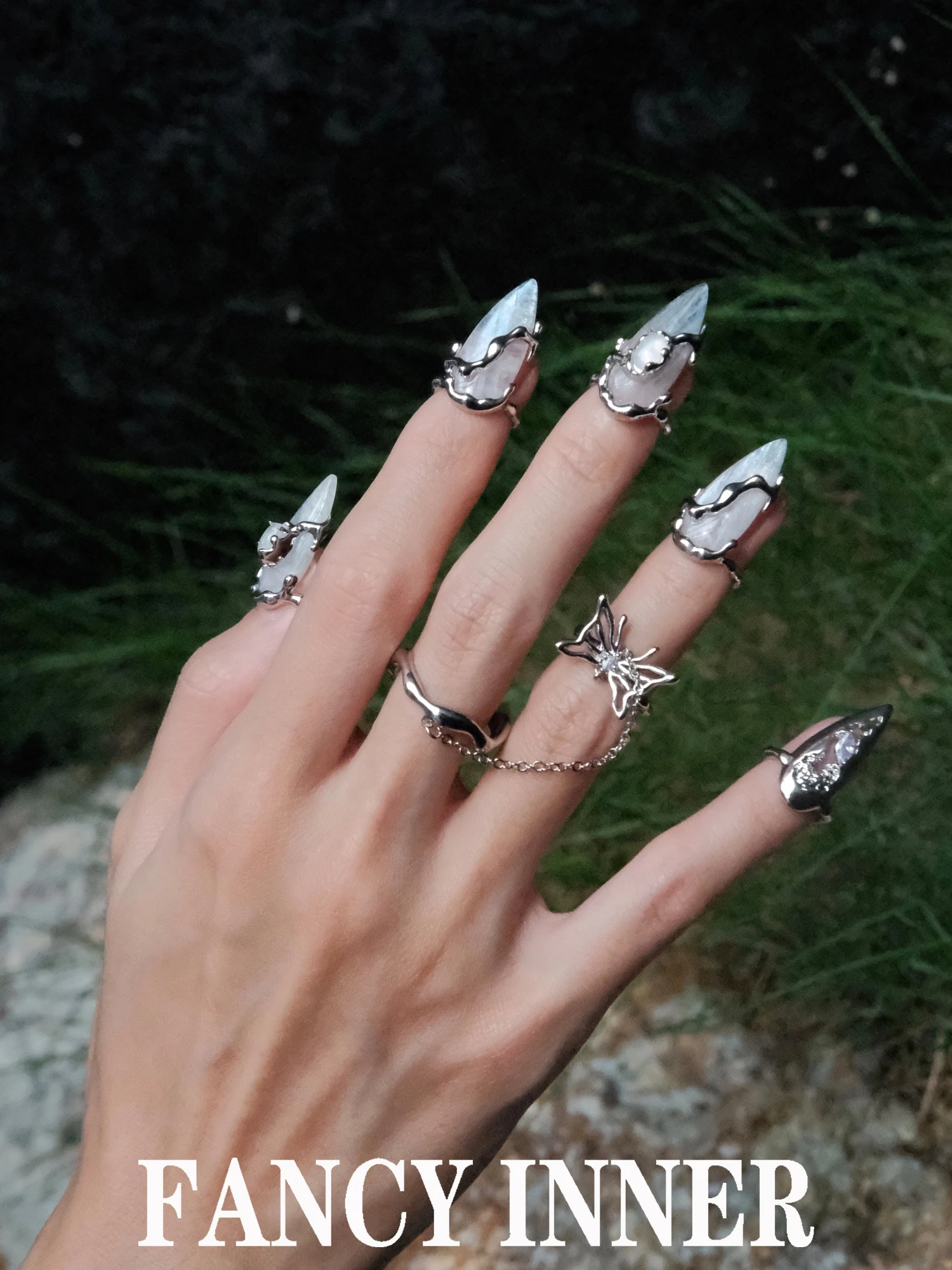 Vivienne Westwood Resin Armor Ring