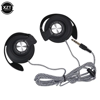Cuffie cablate cuffie HIFI Heavy Bass auricolari con gancio per l'orecchio regolabile Over-ear auricolari musicali per telefono