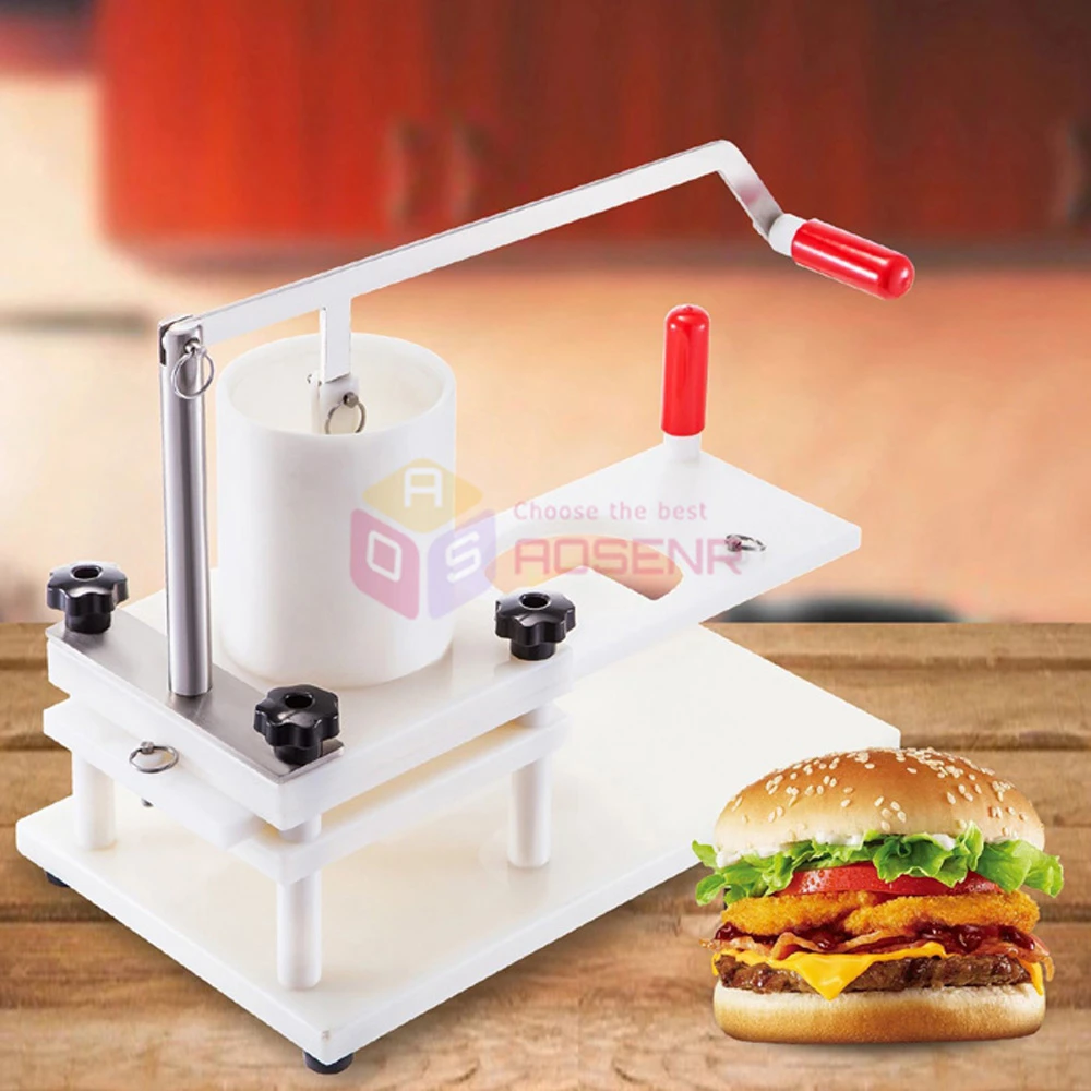oog cocaïne erotisch Hamburger Patty Maker 110mm 130mm Mold Commercial Manual Round Burger Press  Meat Shaping Machine| | - AliExpress