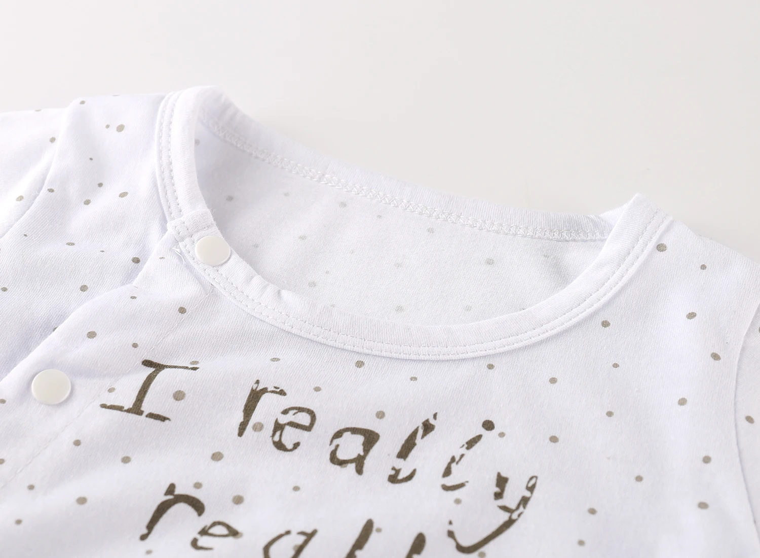 Spring Autumn Newborn Infant Baby Boys and Girls One Piece Clothing Sets Letters Printed Long Sleeve Footed Romper Outfit 4