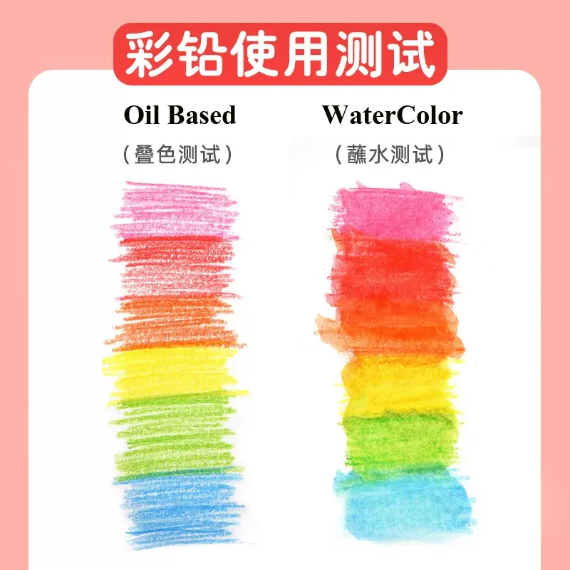 Watercolor Oil-Based Colored Pencil 12/24/36/48 Colors Set