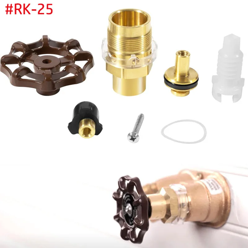 

RK-25 Repair Kit for Model 25 wall Faucet Repair Kit Fits for Woodford Freezeless Faucets (models 20, 25, 27)