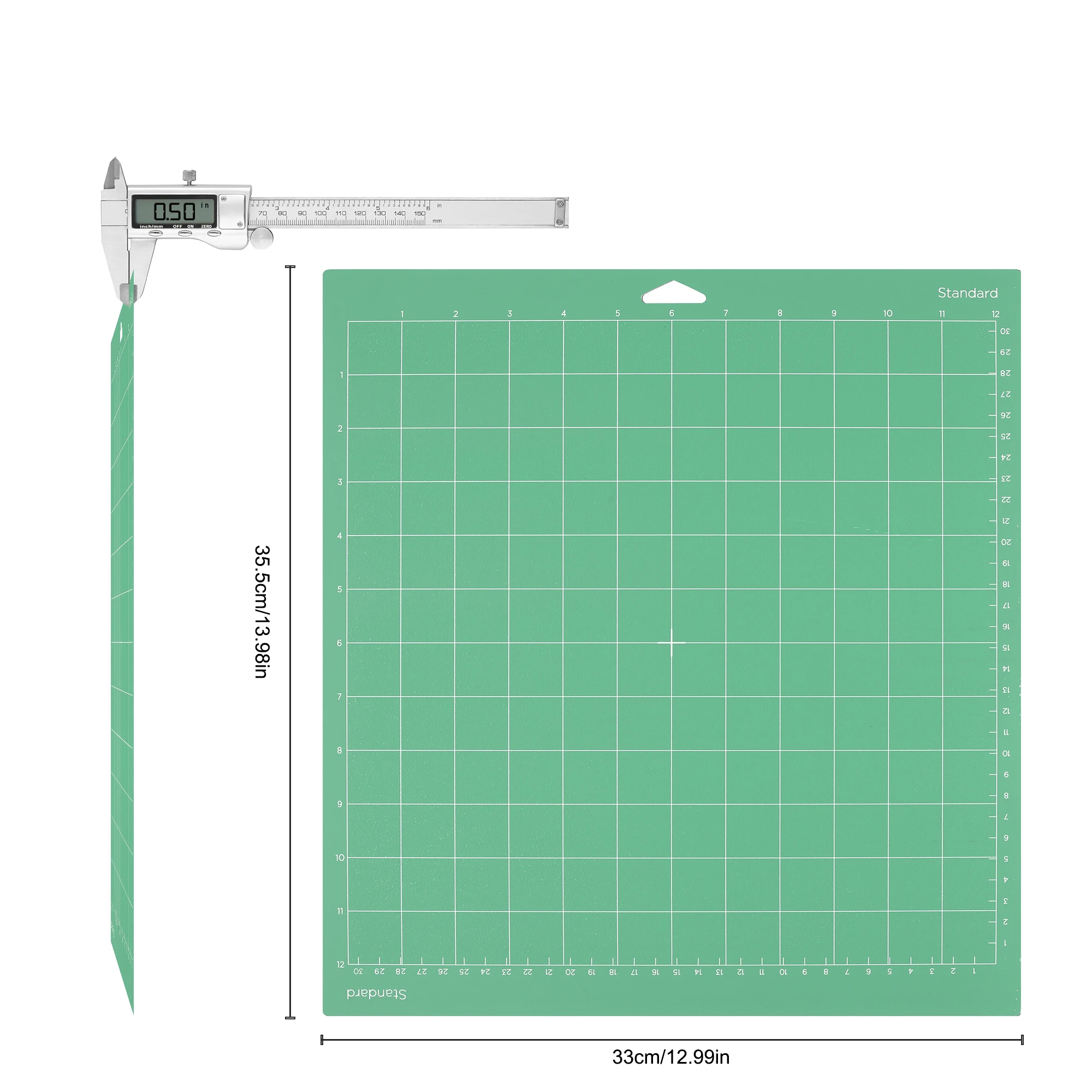 Řezací rohož pro cricut, řezací rohož 12x12(standardgrip, lightgrip, stronggrip, fabricgrip) pro cricut provádět výzkum vzduch 2/air/one, vari