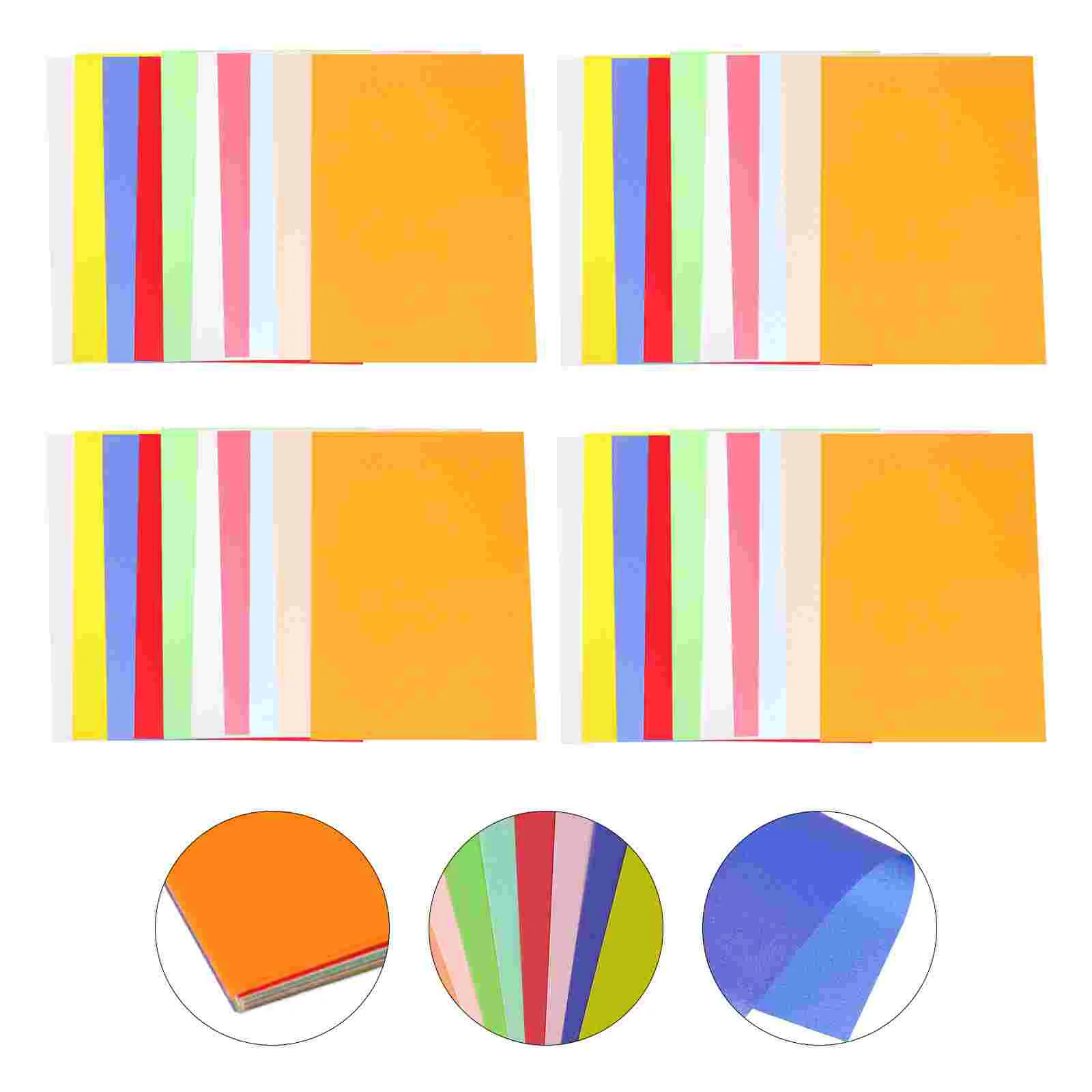 40 Sheets Sketching Paper 8 3x5 8 Colorful Translucent Tracing Paper for Sketching Printing Tracing Comic Drawing Diy Marking
