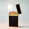 New Lacquer Lighters Butane Gas Double Flame Smoking Cigarette Tobacco Accessories Men Father Birthday Gifts Dual Fire LE GRAND 2