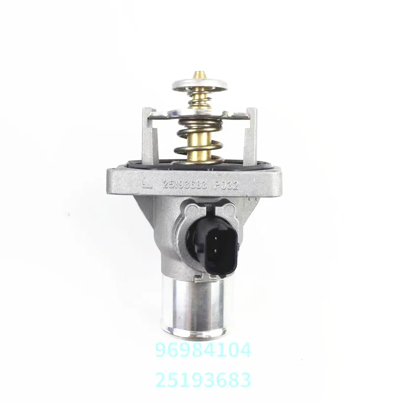Engine Coolant Thermostat for Chevrolet Cruze Sonic Aveo Trax Epica Opel Astra INSIGNIA MOKKA1.6 1.8L 96984104 25193683