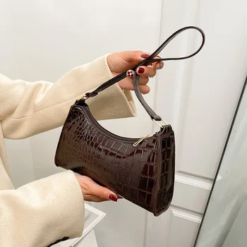 Fashionable Underarm Bag Women's Small Handbag Autumn Winter Single Shoulder Bag 1