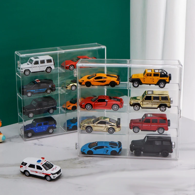 Acrylic Display Box Diorama Model Car Display Garage Acrylic