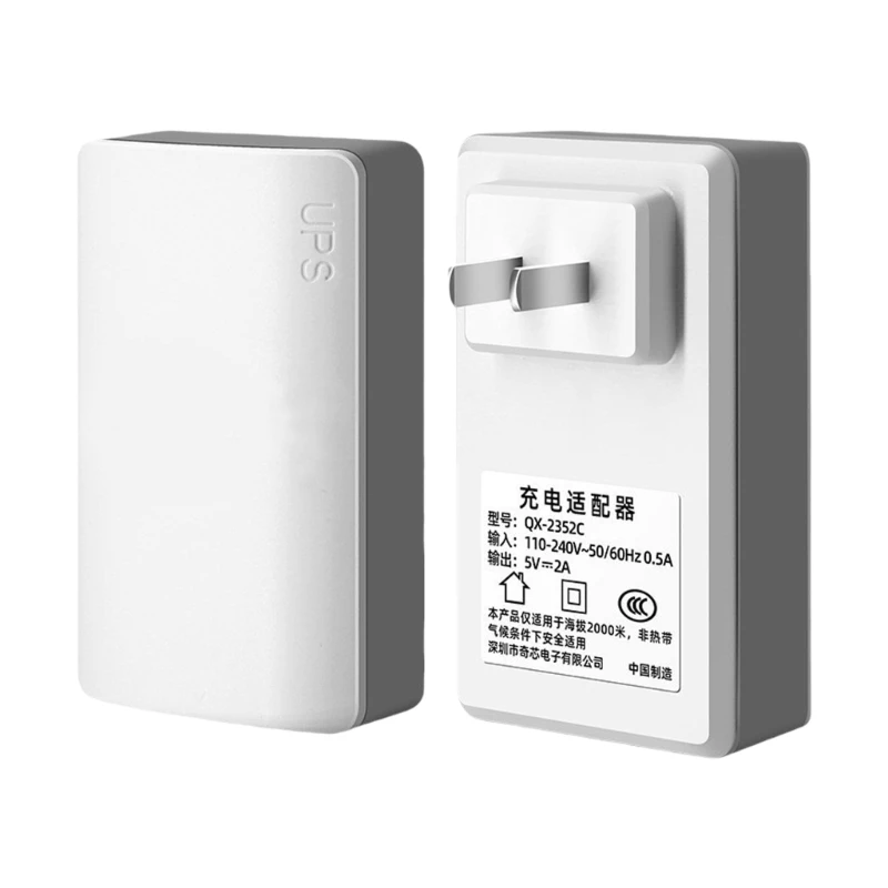 Practical 5V2A Uninterrupted Power Supply Convenient Accessory for High Performances of Modems and Security Cameras D2RD
