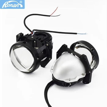 Ronan 3.0 Bi Led 프로젝터 렌즈 헤드 라이트, 3R G5 90W D19T 6000LUX 화이트 컬러 범용 자동차 헤드 램프 개조 스타일링