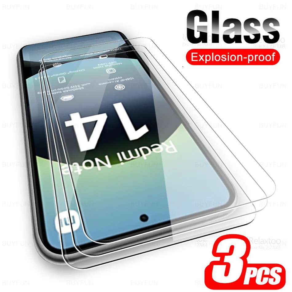 3-Pack Full Coverage Tempered Glass Screen Protector Film
