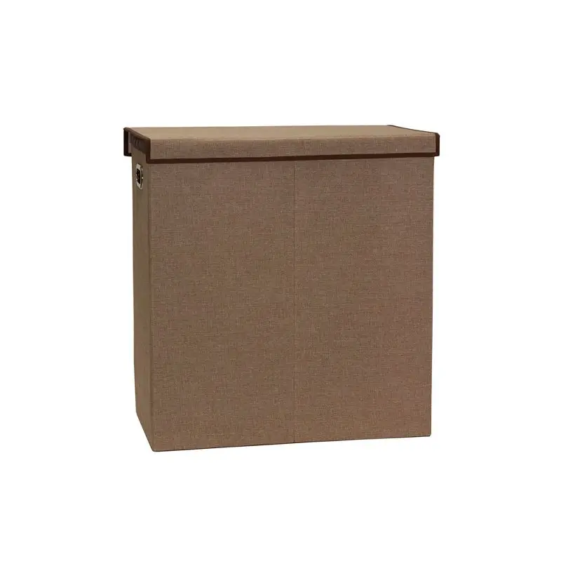 

Collapsible Desert Sand Laundry Sorter Basket for Space-Saving Convenience