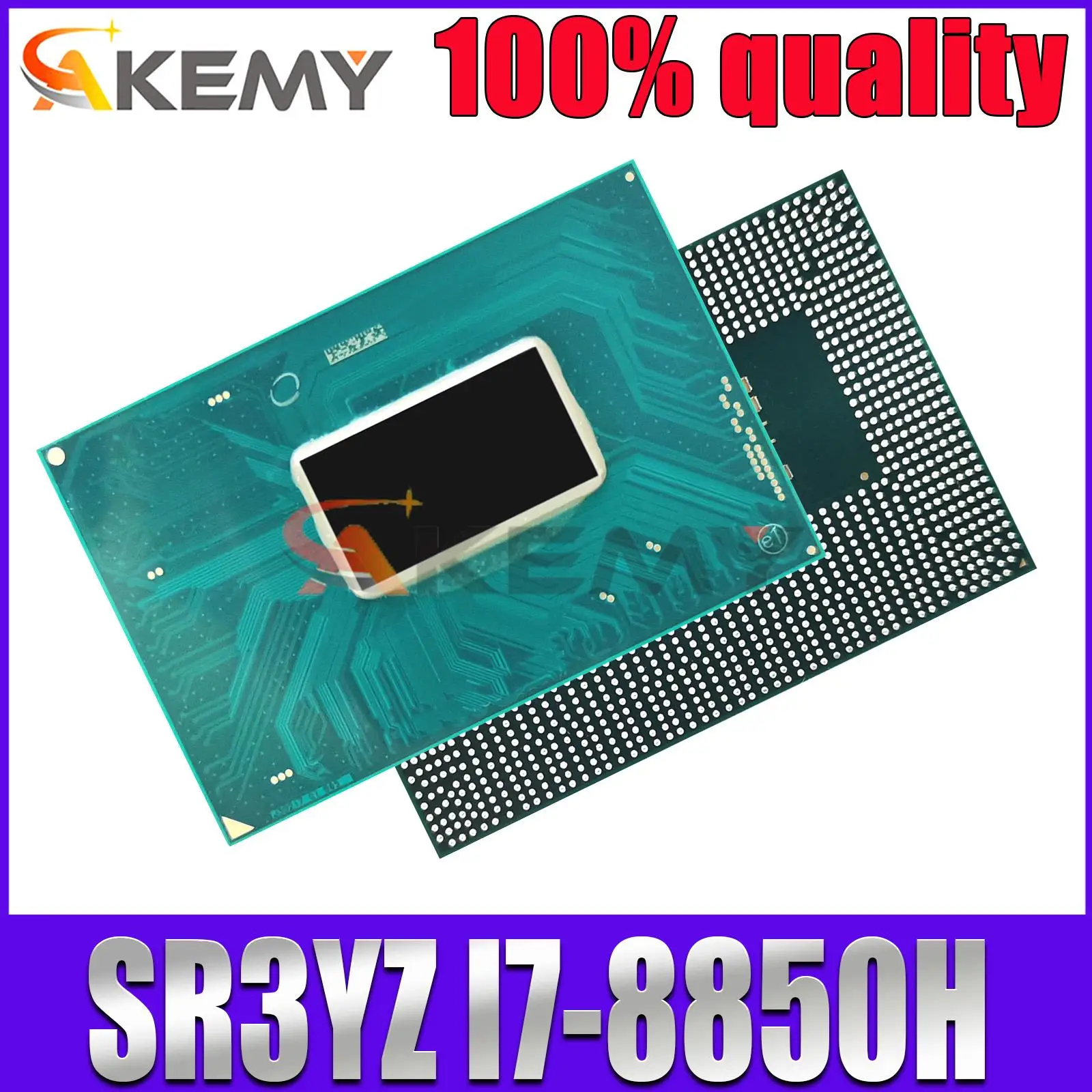 

100% test I7 8850H SR3YZ I7-8850H CPU BGA Chipset