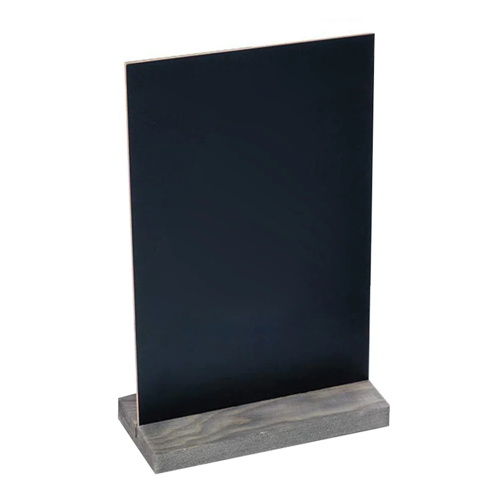 

Chalkboard Board Sign Sided Mini Chalk Double Messgae Tabletop Stand Two