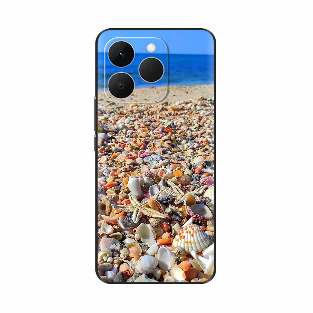 Fashionable Soft Silicone Protective Phone Case with Camera Protector