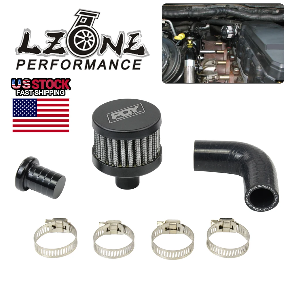 JR CCV Crank Case Vent Reroute Crankcase Ventilation Line Change Kit