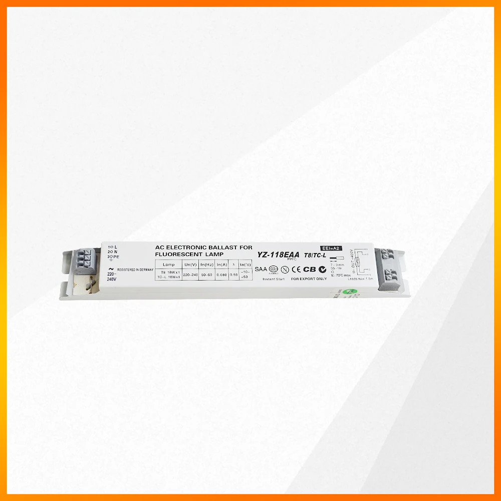Reattore Elettronico Ac Per Lampada Fluorescente Yz-118Eaa Yz-318Eaa Yz-136Eaa Yz-236Eaa Per Tubo Lampada Philips 3Aaa