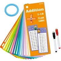 15ps Learning Cards Erasable and Reusable Children Addition Subtraction Book Learning Mathematics  Exercise Book for Kid 2