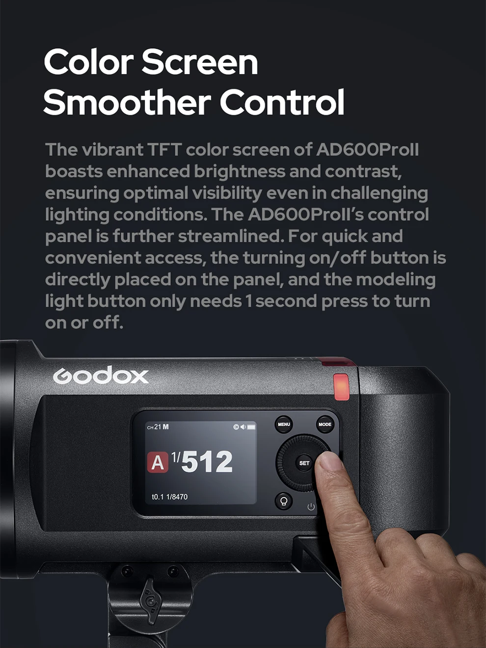 Godox AD200PRO II AD600PRO II All-in-One Outdoor Flash TTL Built-in Li-on Batter