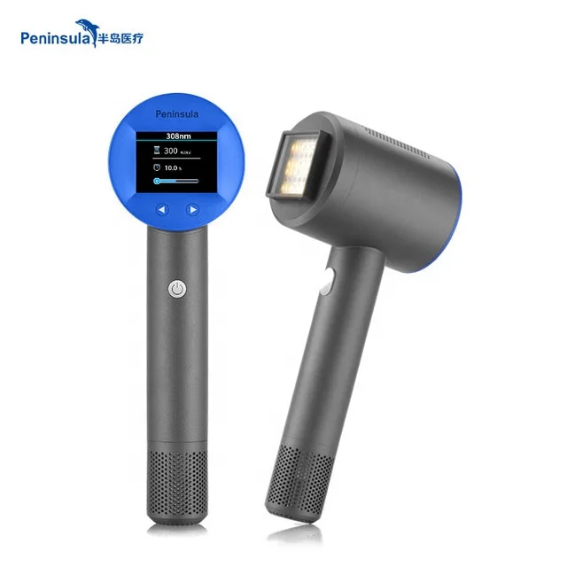 

Peninsula Medical Portable 308 nm LED UVB treatment vitiligo phototherapy mini device for home use