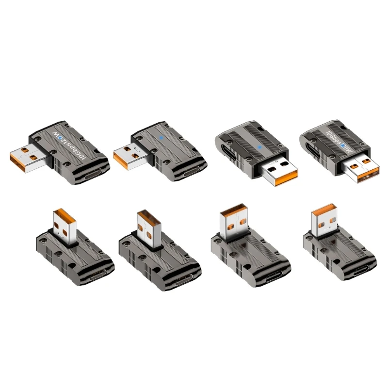 

90 Degree USB Type C Extension Adapter USB C Female to USB Male Converter Extend