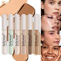 Matte Flawless Face Concealer Speckle Tattoo Cover Up Skin Bronzer Corrector Foundation Full Coverage Makeup Focallure Cosmetic 1