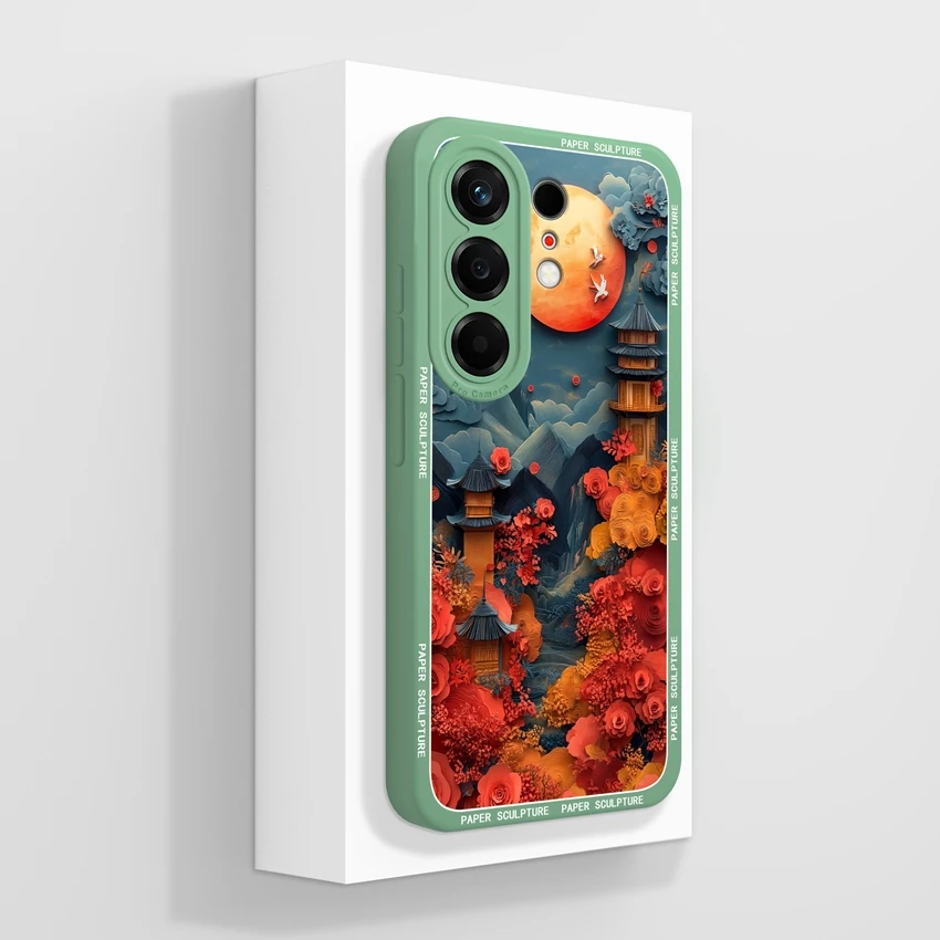 Pretty Butterfly Pattern Phone Case - Lightweight, Anti-Drop, Dustproof Full Protection