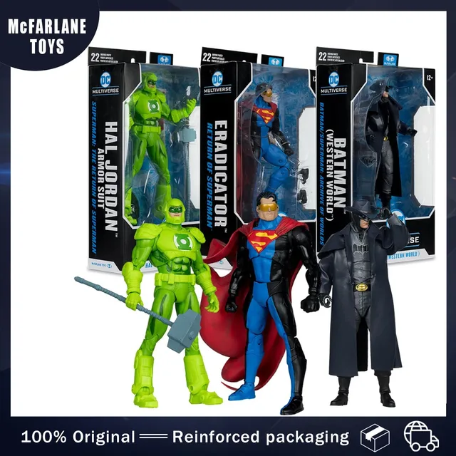 McFarlane Toys Original Eradicator/Hal Jordan Armor Suit (The Return of Superman)/Western World Batman Action Figure Model Gifts