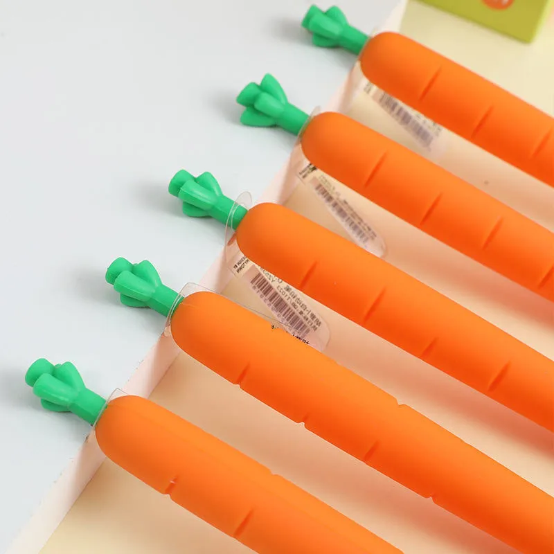 

Cute Cartoon Carrot Mechanical Pencil 0.7 Learning Stationery School Supplies Kawaii Children's Gift