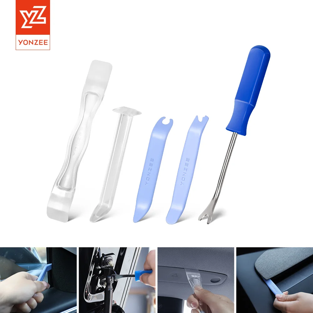 YZ Tool Kit For Auto Various Vehicle Models Tesla BMW Toyota Hyundai Benz Auto Door Clip Panel Trim Removal Trim Removal Tool