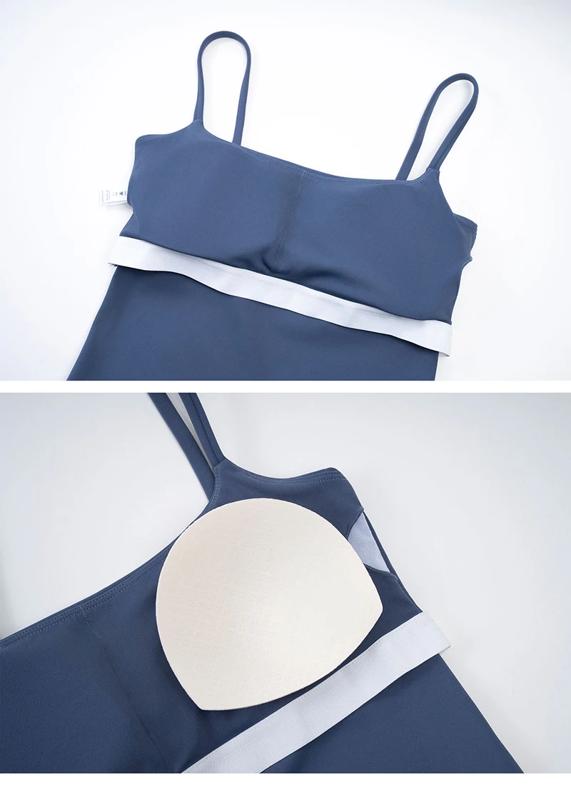 WAREBALL SoftMotion Riemchen-Mittelweste für Damen, Fitnessstudio, Tanktop, nacktes Gefühl, Workout, Fitness, Pilates, Laufen – Detail 29