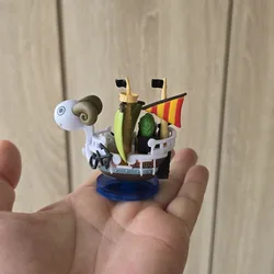 One Piece PVC Pirate Ship Handmade Creative Desktop Ornament Collection (Merry)