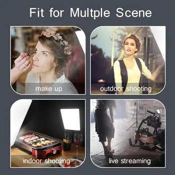 LED Video Lights Conference Photography Lighting Selfie Light Photo Studio Lamp With Tripod for Shoot Live Streaming TikTok Zoom 5