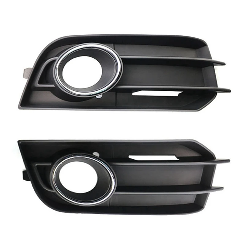 8X0807681A 8X0807682A Front Bumper Fog Lamp Grille Fog Lamp Bezel Automotive Replacement Parts For A1 2011-2014