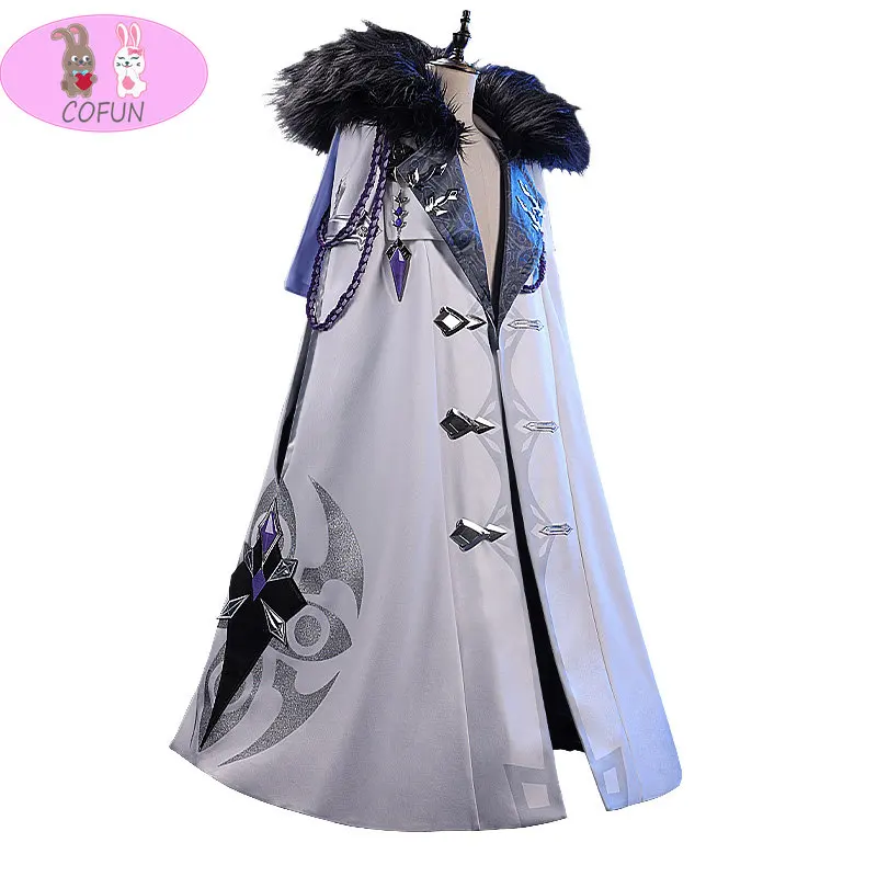 

Genshin Impact Fatui Columbina /Pulcinella /Arlecchino /Sandrone/Capitano/Il Dottore/ Pantalone/Tartaglia Cloak Cosplay Costume