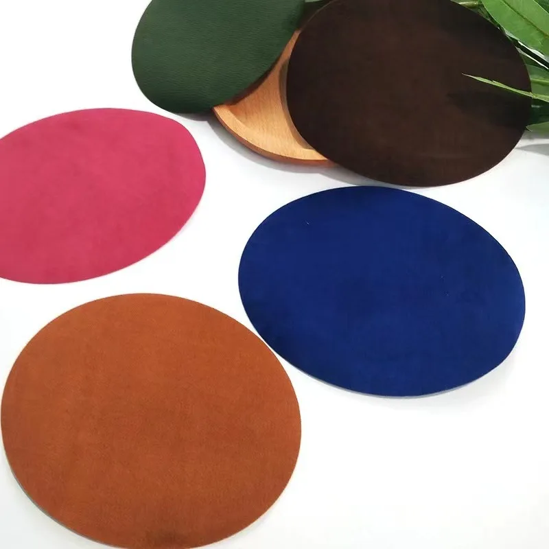 Description Picture 5 of itemOval Patches For Down Jacket Clothes DIY Repairs Pure Color Washable Apparel Fabric Thermoadhesive Iron On Or Sewing Patches