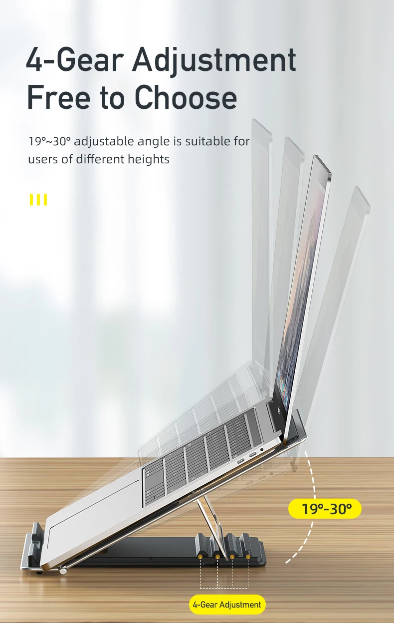 Awei X30 Foldable Laptop Stand Holder description image 4