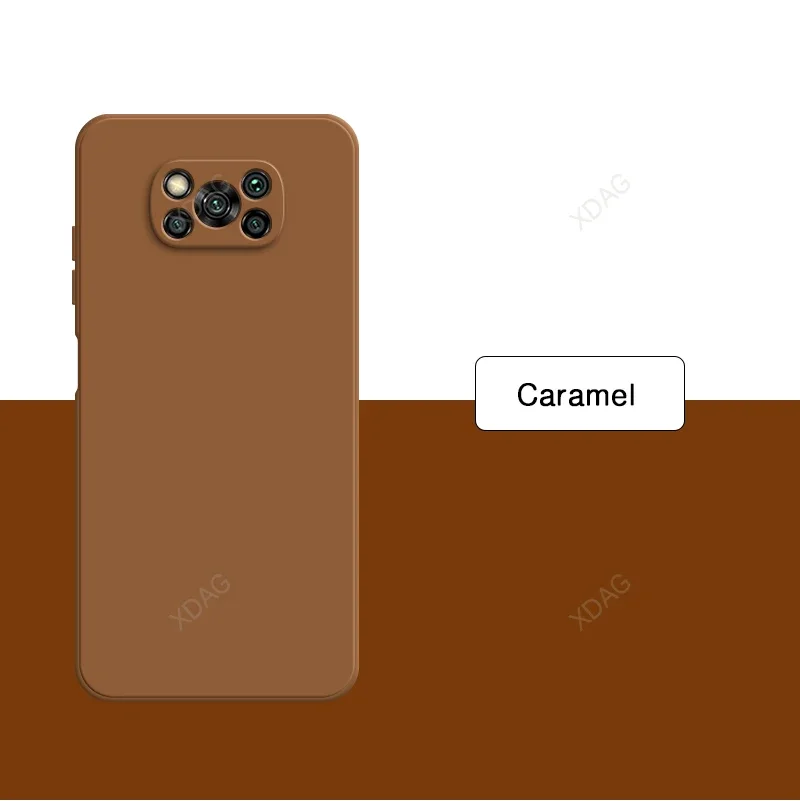 Premium Liquid Silicone Soft Back Cover with Internal Flocking - High Quality & Simple Design