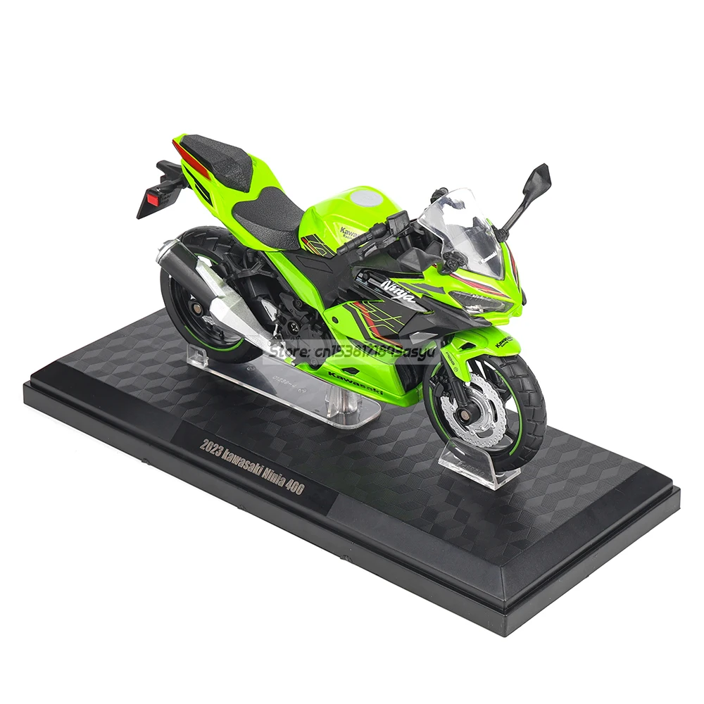 MSZ CCA 1:12 Kawasaki Ninja 400 Classic Motorcycle Model